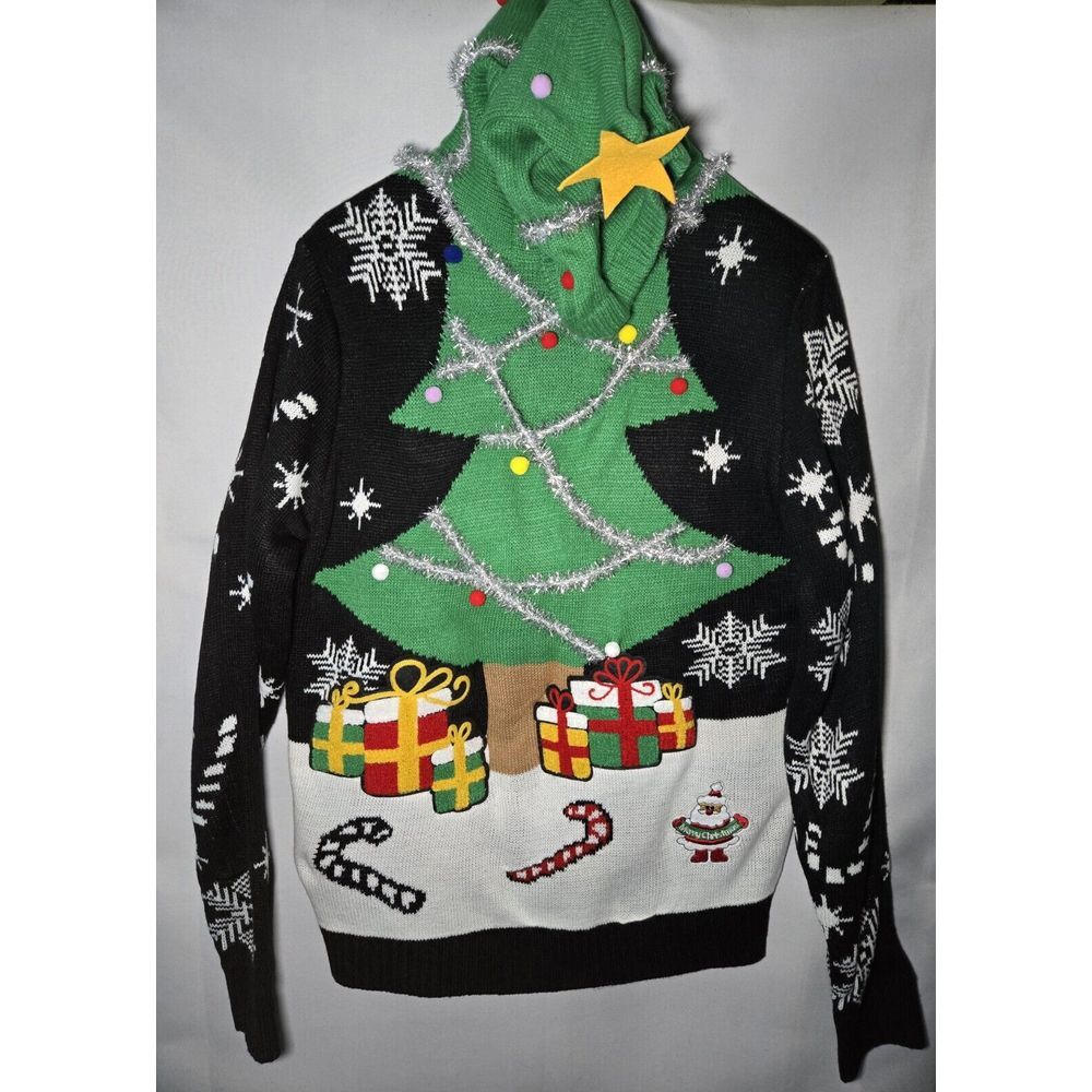 New With Tags Womans You Look Ugly Today Christmas Tree Sweater XL